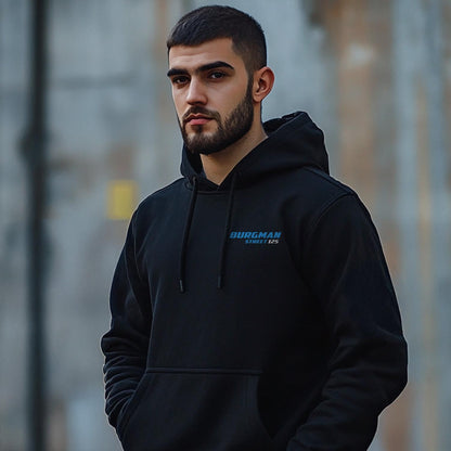 Suzuki Burgman Street 125 & EX 125 Inspired Hoodie - Motorcycle Sweatshirt for Riders