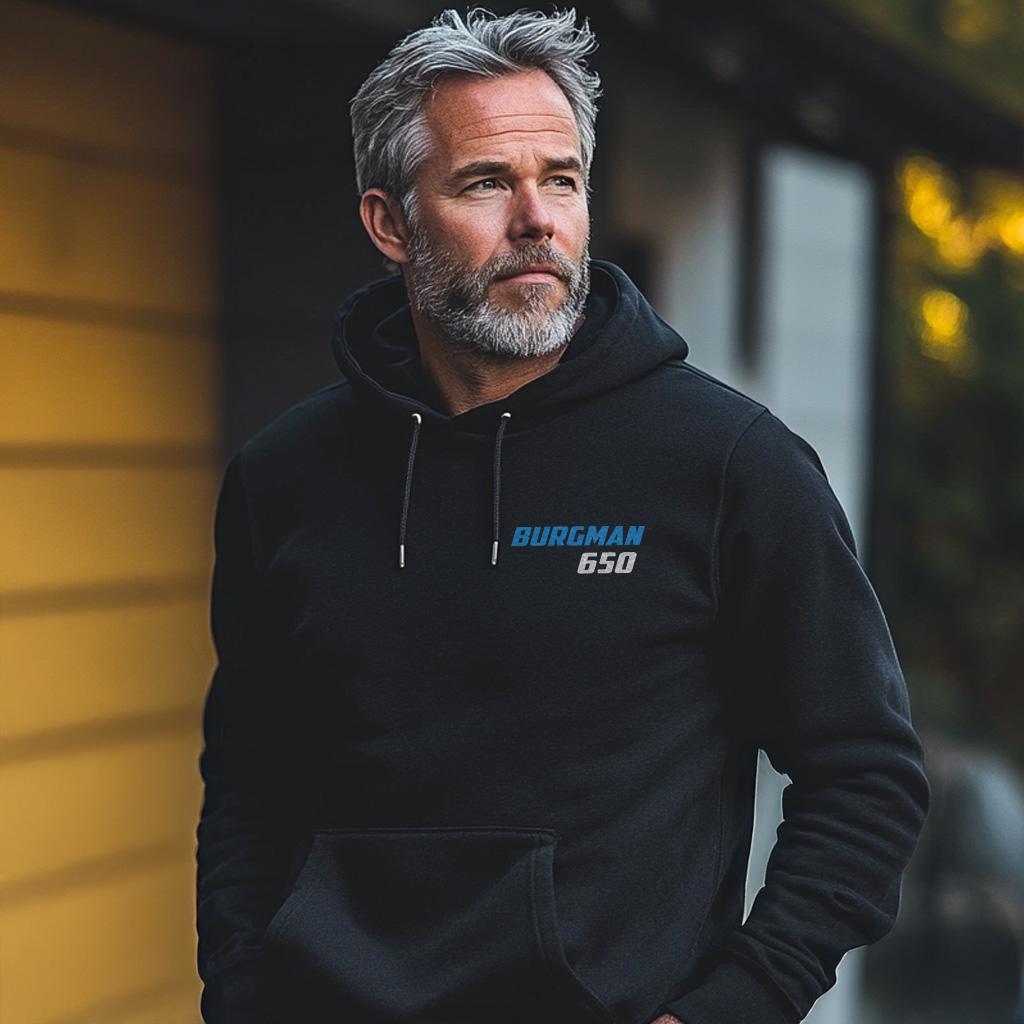 Suzuki Burgman 650 ( Skywave 650 ) Inspired Hoodie - Motorcycle Sweatshirt for Riders