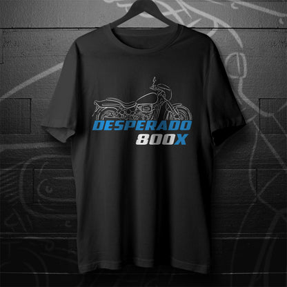 Suzuki Desperado 800 & 800X Inspired T-Shirt - Motorcycle Tee for Riders