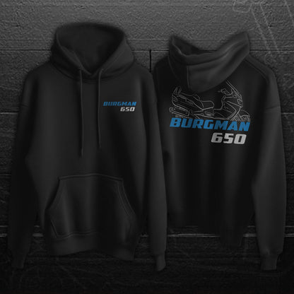 Suzuki Burgman 650 ( Skywave 650 ) Inspired Hoodie - Motorcycle Sweatshirt for Riders