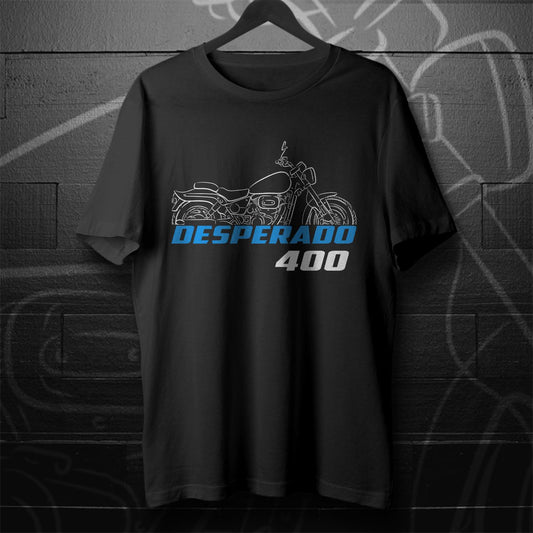 Suzuki Desperado 400 & 400X Inspired T-Shirt - Motorcycle Tee Shirt for Riders