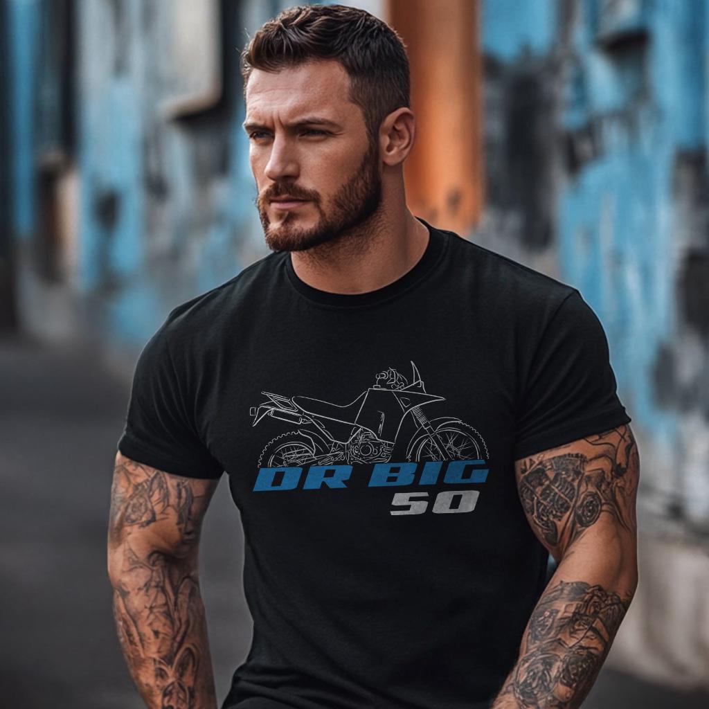 Suzuki DR50 ( Big 50 & 50W ) Inspired T-Shirt - Motorcycle Tee Shirt for Riders