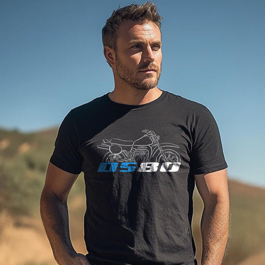 Suzuki DS80 Inspired T-Shirt - Motorcycle Tee Shirt for Riders