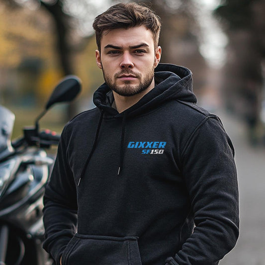 Suzuki Gixxer SF150 Inspired Hoodie - Motorcycle Sweatshirt for Riders