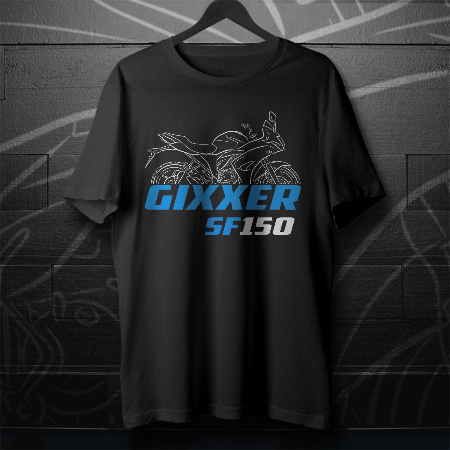 Suzuki Gixxer SF150 Inspired T-Shirt - Motorcycle Tee Shirt for Riders