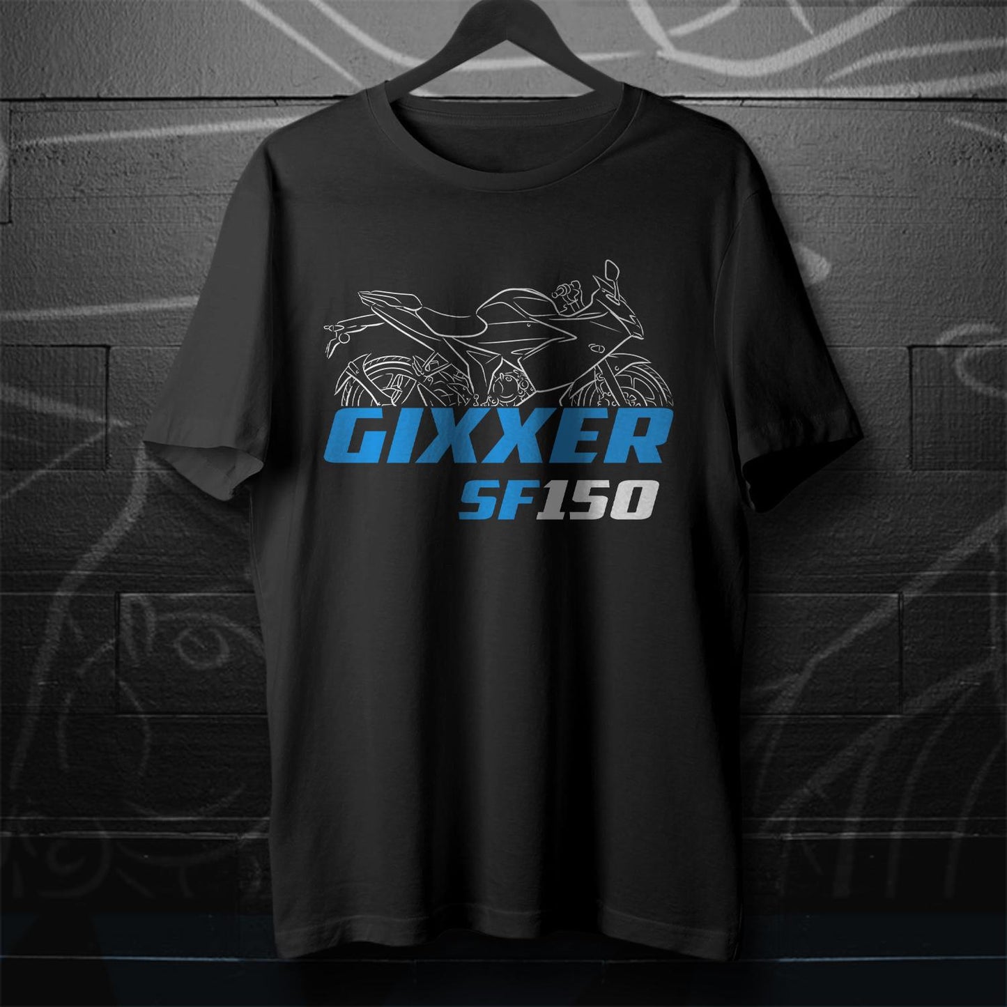 Suzuki Gixxer SF150 Inspired T-Shirt - Motorcycle Tee Shirt for Riders