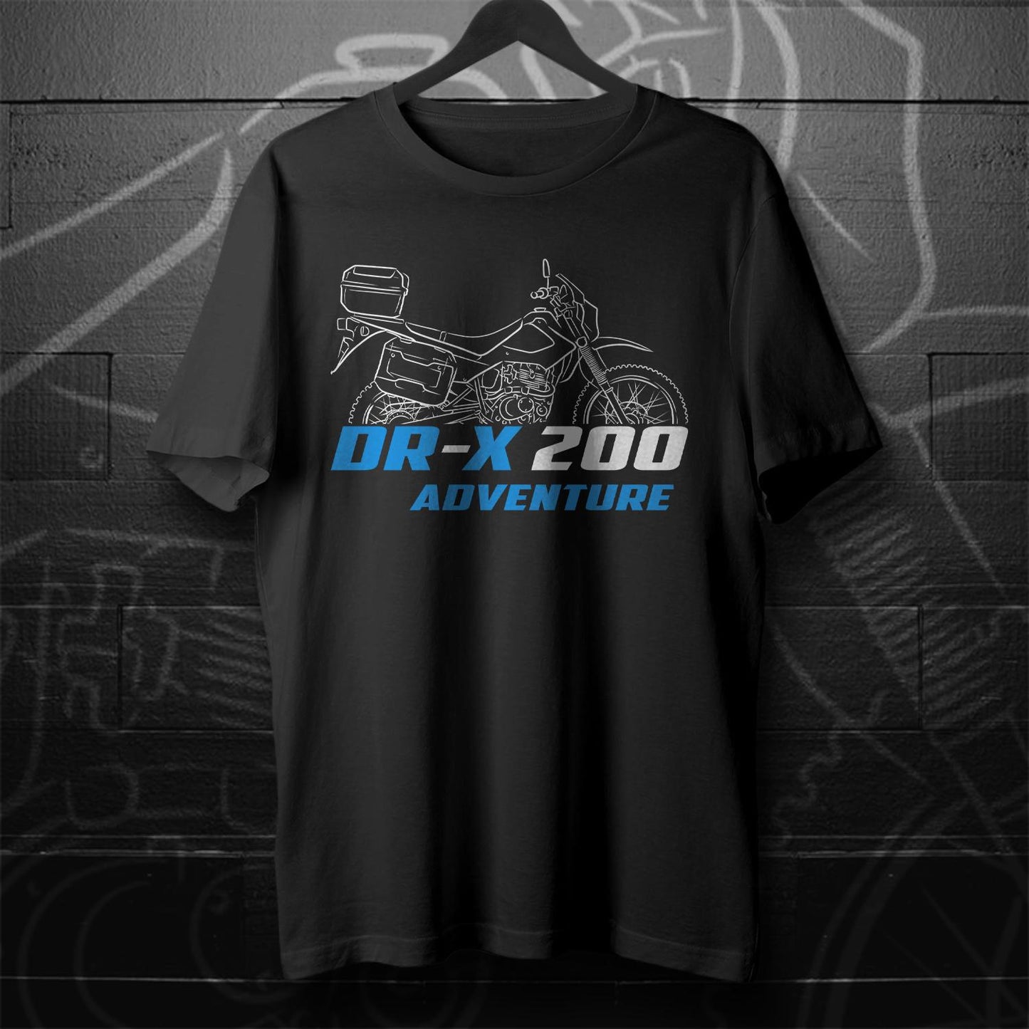 Suzuki DR-X 200 Inspired T-Shirt - Motorcycle Tee Shirt for Riders