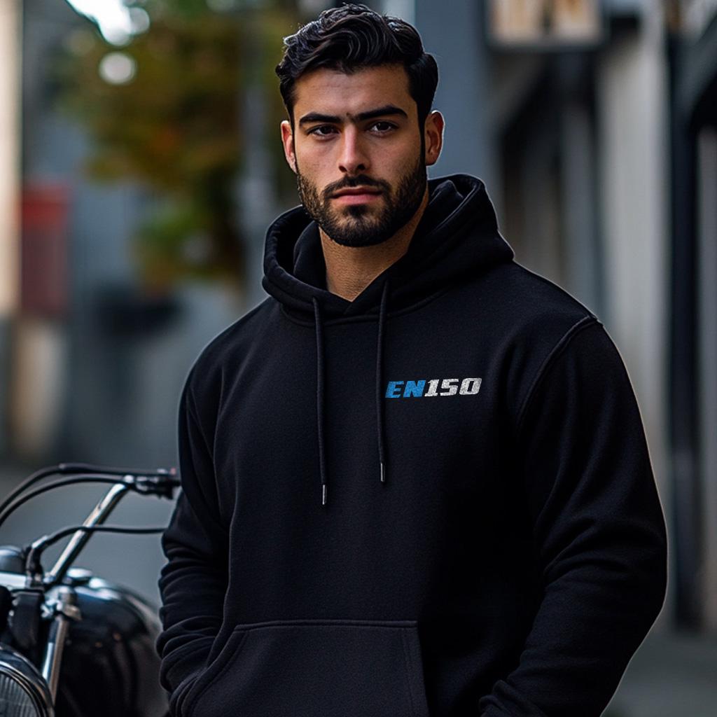 Suzuki EN150 Inspired Hoodie - Motorcycle Sweatshirt for Riders