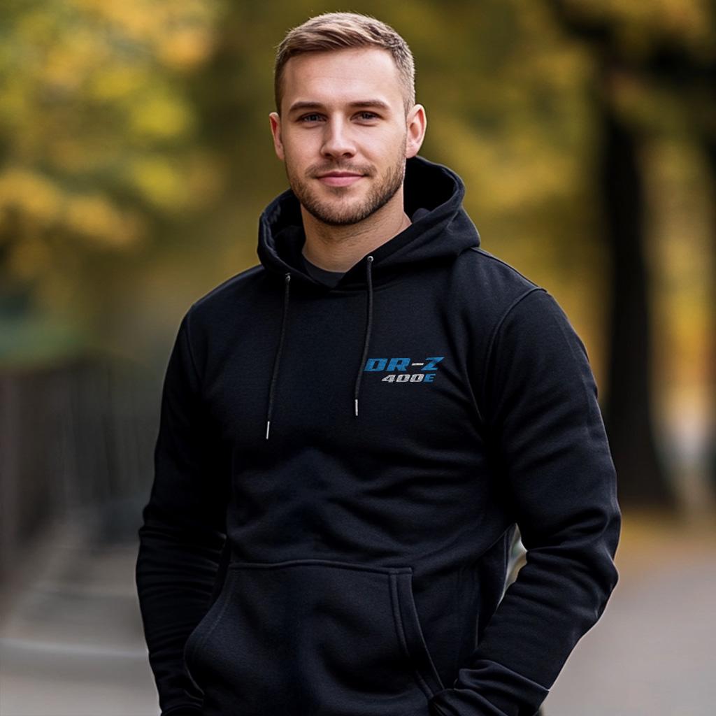 Suzuki DR-Z400 E | S & SM Inspired Hoodie - Motorcycle Sweatshirt for Riders