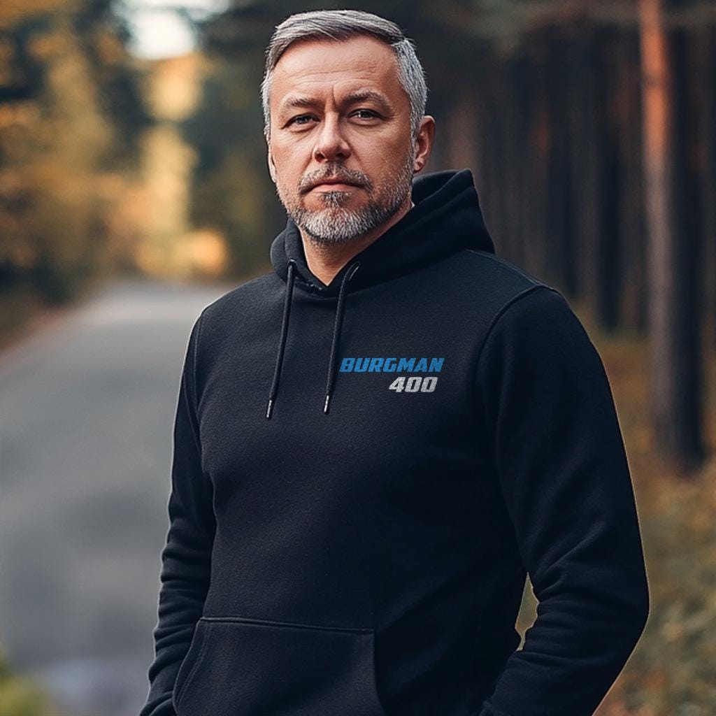 Suzuki AN400 Burgman ( Skywave 400 ) Inspired Hoodie - Motorcycle Sweatshirt for Riders