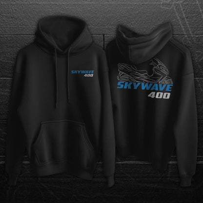 Suzuki AN400 Burgman ( Skywave 400 ) Inspired Hoodie - Motorcycle Sweatshirt for Riders