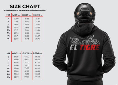 Bultaco El Tigre 250 1969 Inspired Hoodie - Motorcycle Sweatshirt for Riders