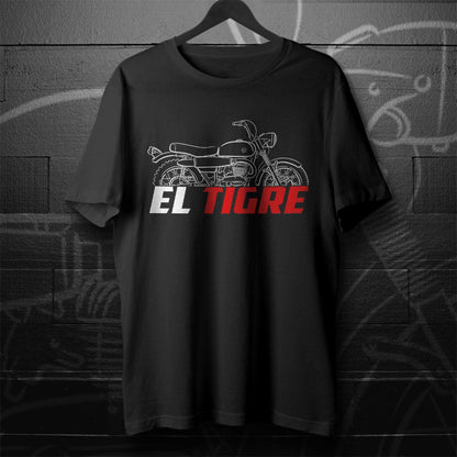Bultaco El Tigre 250 1969 Inspired T-Shirt - Motorcycle Tee Shirt for Riders