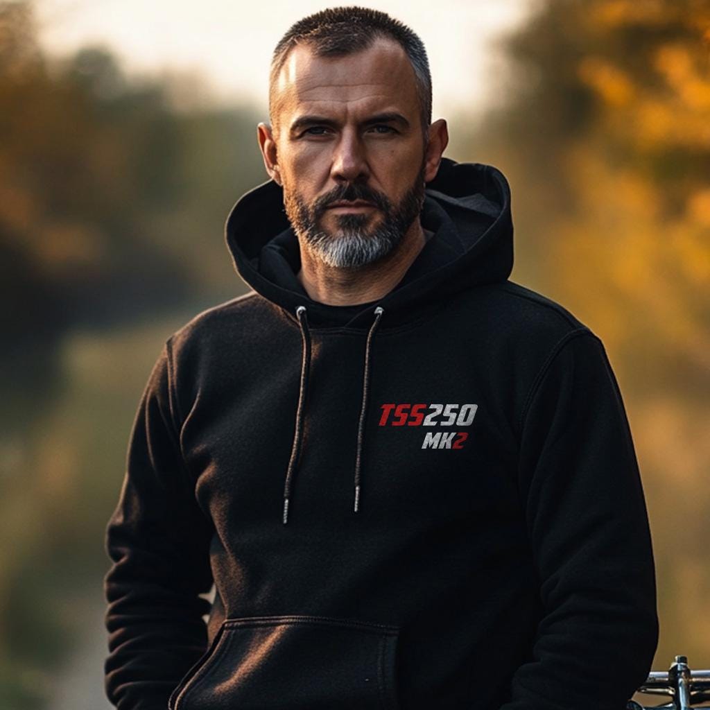 Bultaco TSS Mk2 250 1978 Inspired Hoodie - Motorcycle Sweatshirt for Riders