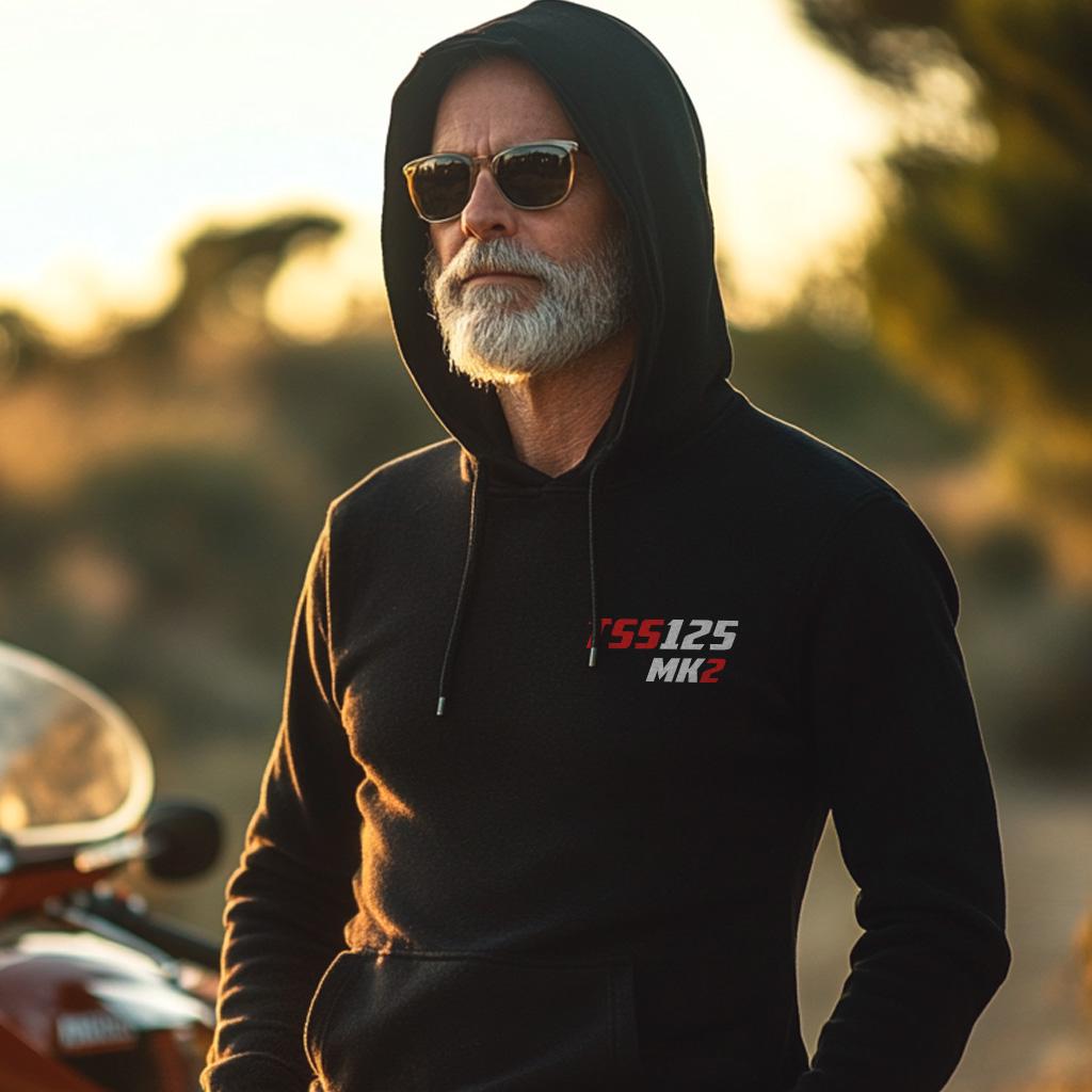 Bultaco TSS Mk2 125 1977 Inspired Hoodie - Motorcycle Sweatshirt for Riders