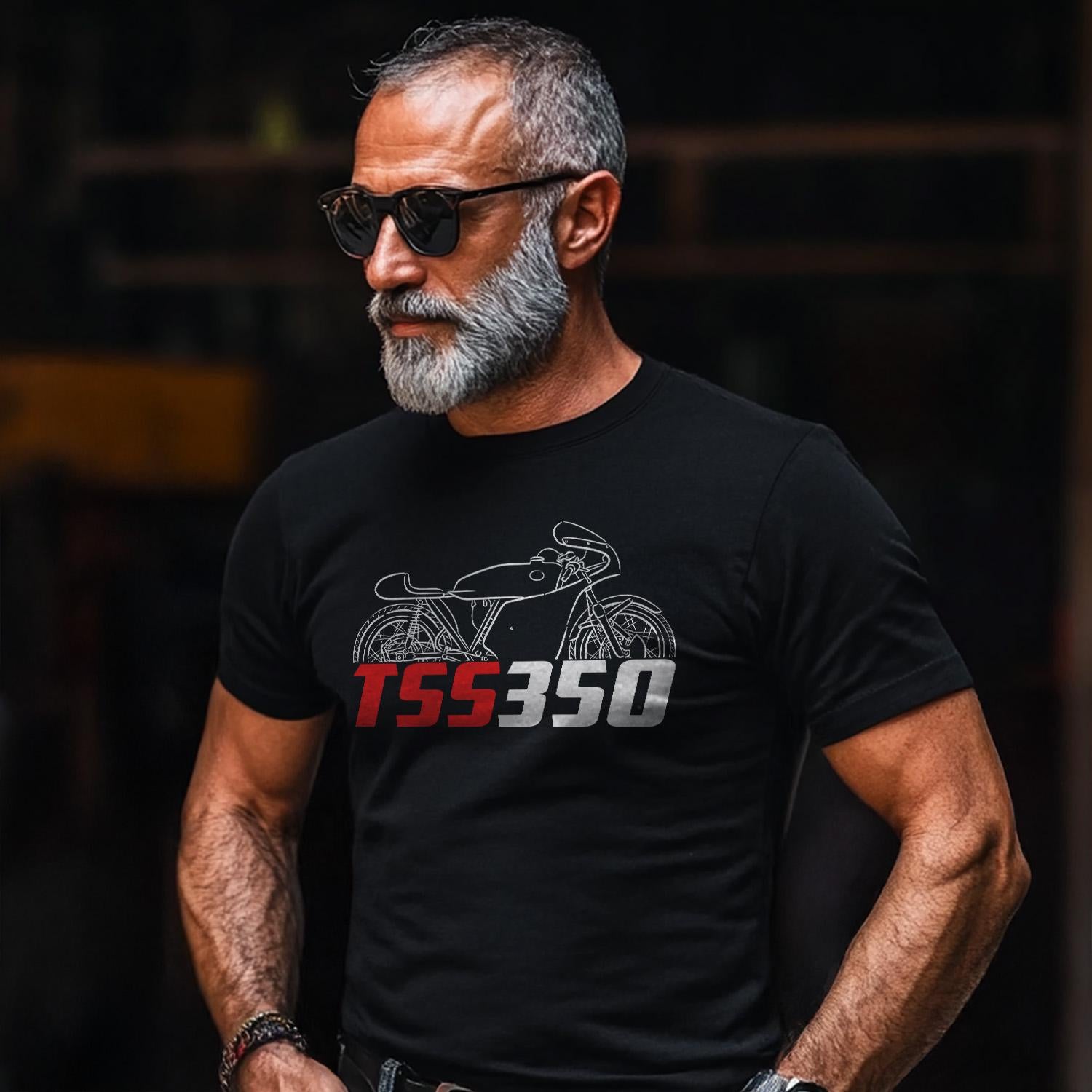 Bultaco TSS 350 1969 - 1970 Inspired T-Shirt - Motorcycle Tee Shirt for Riders