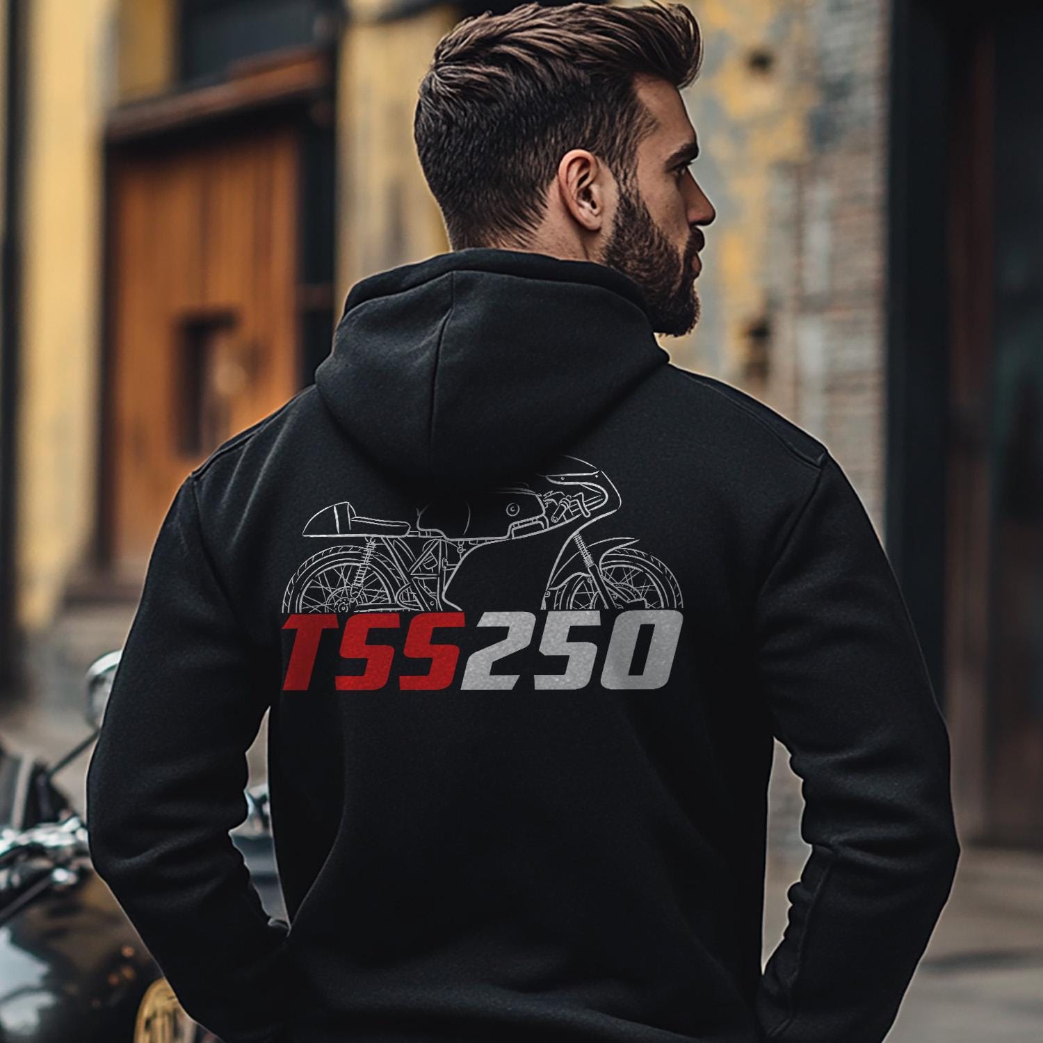 Bultaco TSS 250 1966 - 1970 Inspired Hoodie - Motorcycle Sweatshirt for Riders