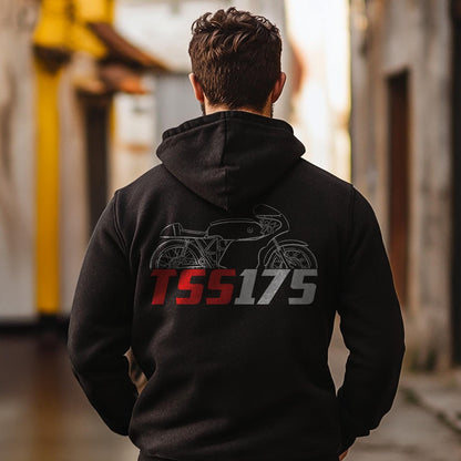 Bultaco TSS 175 1963 Inspired Hoodie - Motorcycle Sweatshirt for Riders