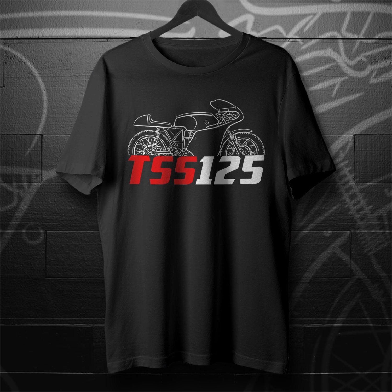 Bultaco TSS 125 Inspired T-Shirt - Motorcycle Tee Shirt for Riders