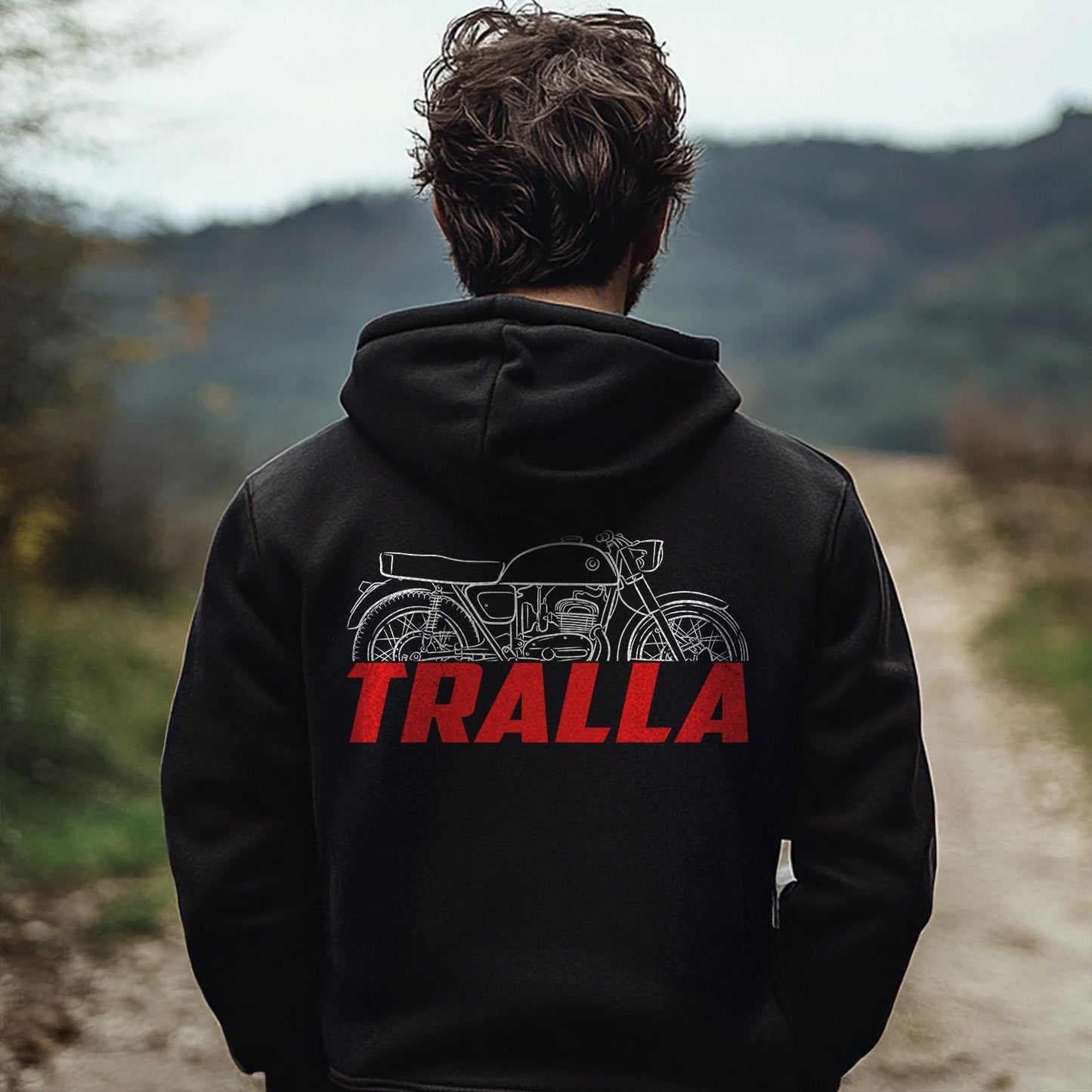 Bultaco Tralla 102 1963 - 1971 Inspired Hoodie - Motorcycle Sweatshirt for Riders