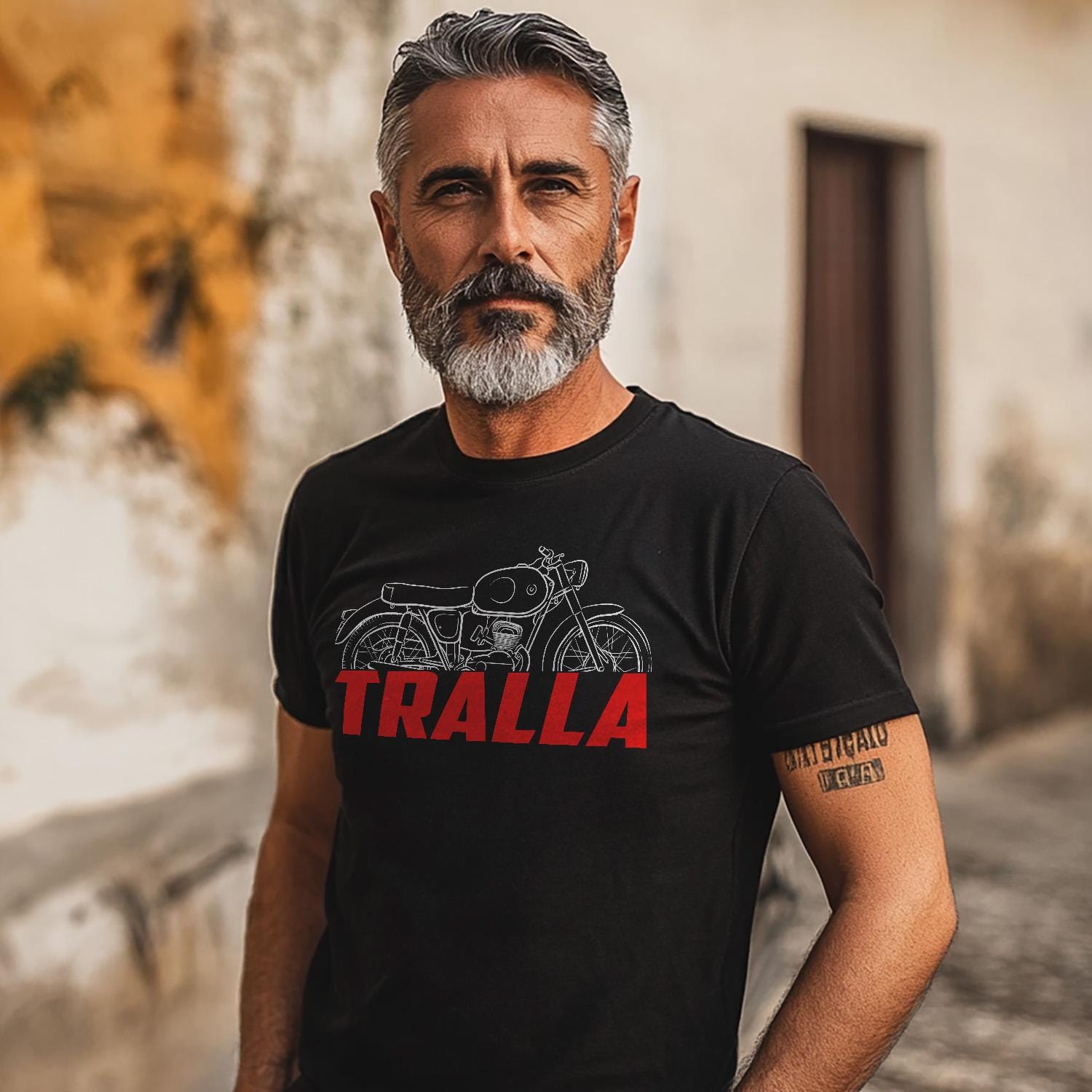 Bultaco Tralla 101 1959 - 1963 Inspired T-Shirt - Motorcycle Tee Shirt for Riders