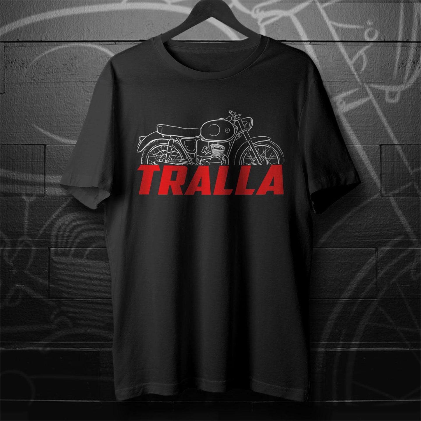 Bultaco Tralla 101 1959 - 1963 Inspired T-Shirt - Motorcycle Tee Shirt for Riders