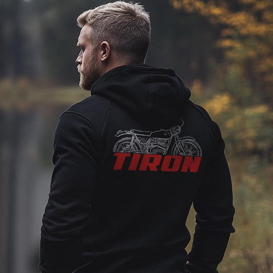 Bultaco Tiron 100 1971 - 1974 Inspired Hoodie - Motorcycle Sweatshirt for Riders