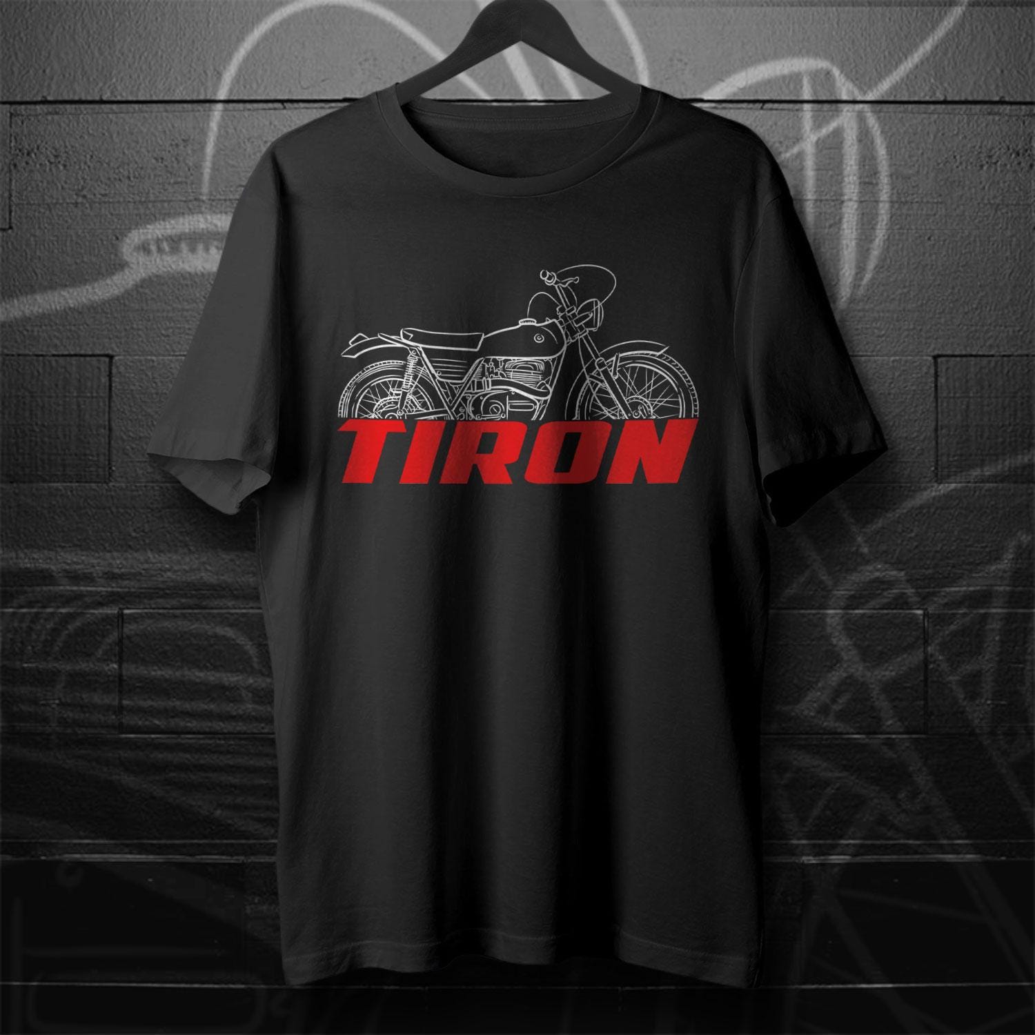 Bultaco Tiron 100 1971 - 1974 Inspired T-Shirt - Motorcycle Tee Shirt for Riders