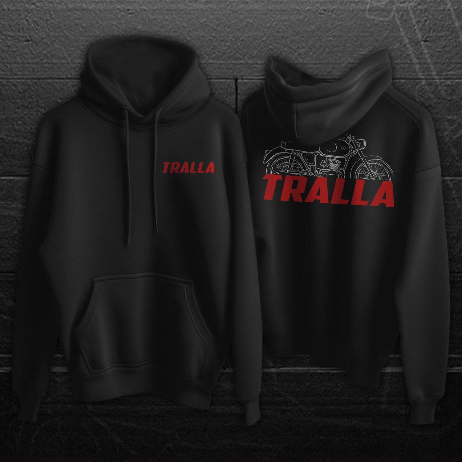 Bultaco Tralla 101 1959 - 1963 Inspired Hoodie - Motorcycle Sweatshirt for Riders