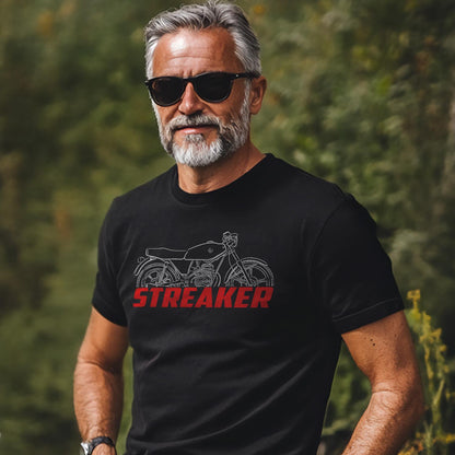 Bultaco Streaker 125 Inspired T-Shirt - Motorcycle Tee Shirt for Riders