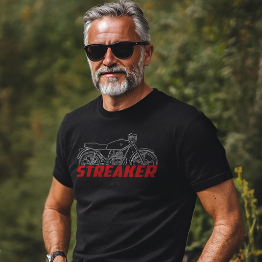Bultaco Streaker 125 Inspired T-Shirt - Motorcycle Tee Shirt for Riders