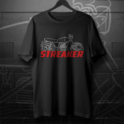 Bultaco Streaker 74 1977 - 1979 Inspired T-Shirt - Motorcycle Tee Shirt for Riders