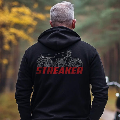 Bultaco Streaker 74 1977 - 1979 Inspired Hoodie - Motorcycle Sweatshirt for Riders