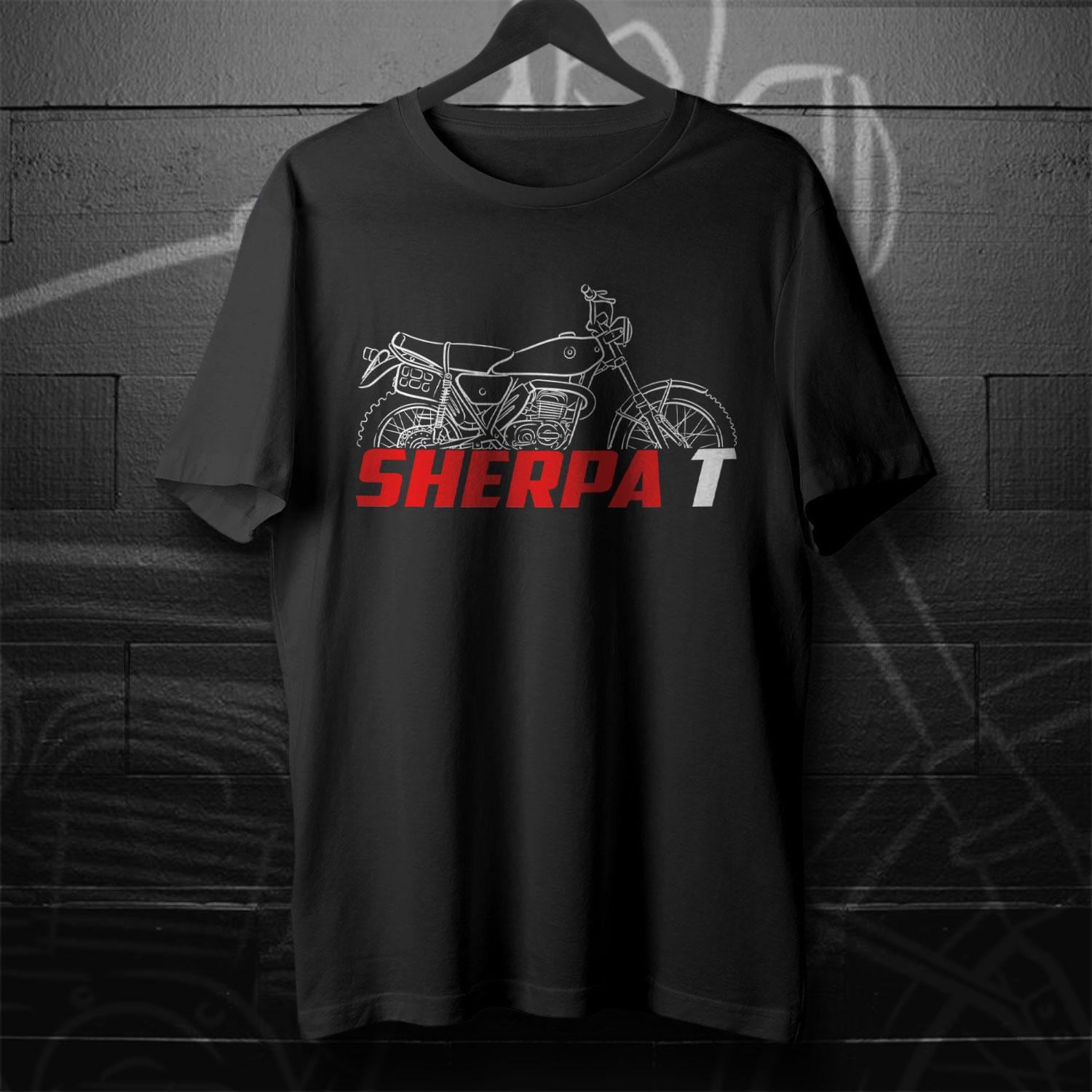Bultaco Sherpa T 175 1978 Inspired T-Shirt - Motorcycle Tee Shirt for Riders
