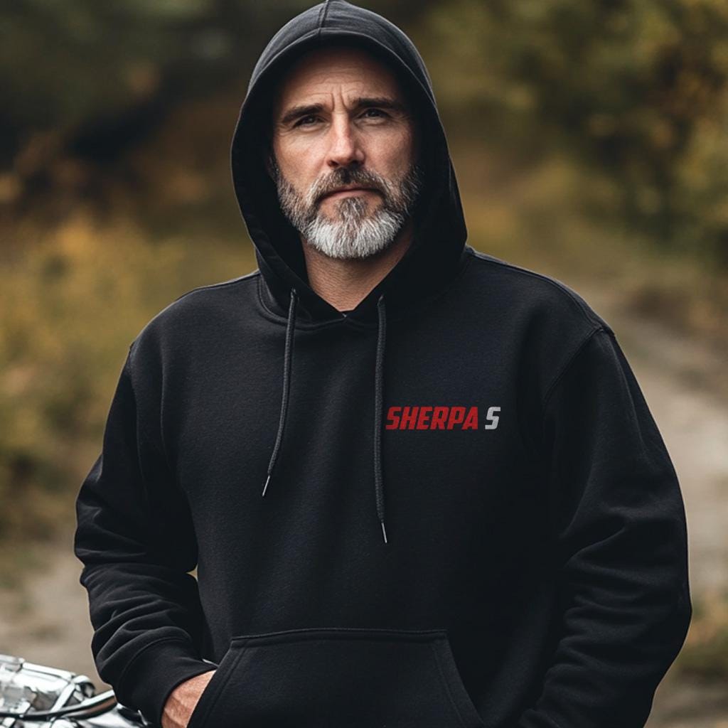 Bultaco Sherpa S 200 1962 - 1969 Inspired Hoodie - Motorcycle Sweatshirt for Riders