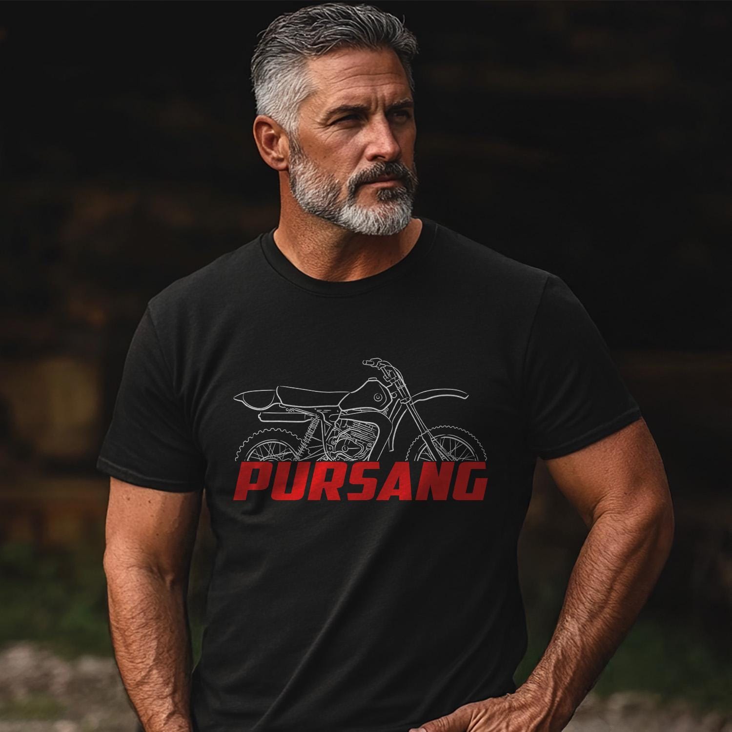 Bultaco Pursang Mk15 250 Inspired T-Shirt - Motorcycle Tee Shirt for Riders
