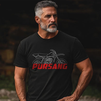 Bultaco Pursang Mk15 250 Inspired T-Shirt - Motorcycle Tee Shirt for Riders