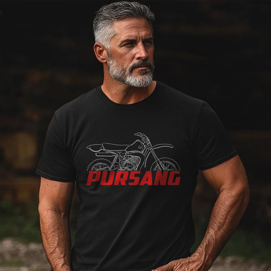 Bultaco Pursang Mk15 250 Inspired T-Shirt - Motorcycle Tee Shirt for Riders
