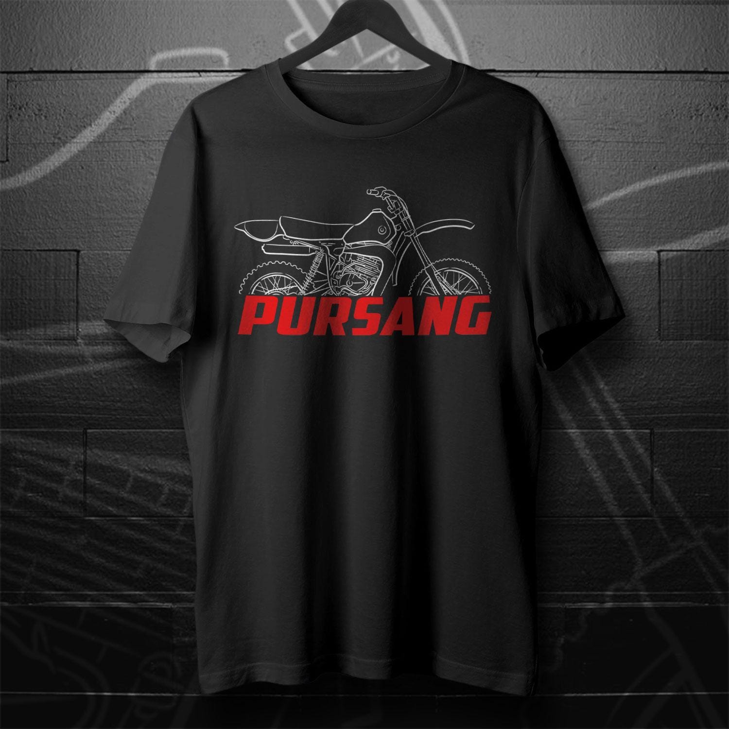 Bultaco Pursang Mk15 250 Inspired T-Shirt - Motorcycle Tee Shirt for Riders