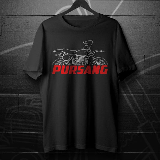 Bultaco Pursang Mk12 Everts 1978 - 1979 Inspired T-Shirt - Motorcycle Tee Shirt for Riders