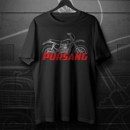 Bultaco Pursang Mk9 1976 Inspired T-Shirt - Motorcycle Tee Shirt for Riders