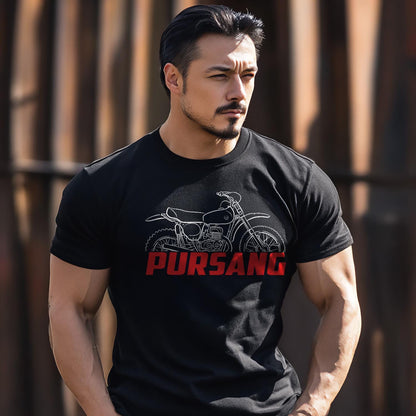 Bultaco Pursang Mk8 1974 - 1976 Inspired T-Shirt - Motorcycle Tee Shirt for Riders