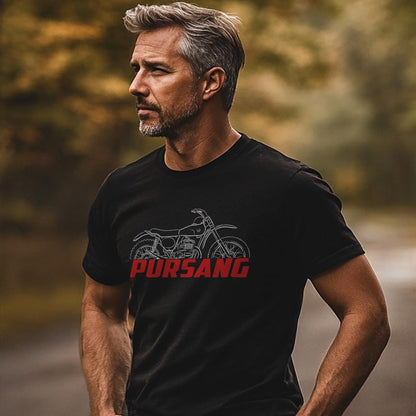 Bultaco Pursang Mk5 1971 - 1972 ( 125 250 350 ) Inspired T-Shirt - Motorcycle Tee Shirt for Riders