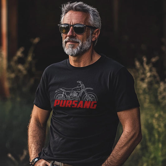 Bultaco Pursang 360 1972 - 1973 Inspired T-Shirt - Motorcycle Tee Shirt for Riders