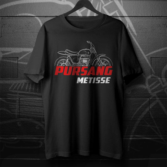Bultaco Pursang Metisse 250 1964 - 1968 Inspired T-Shirt - Motorcycle Tee Shirt for Riders