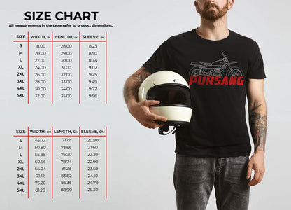 Bultaco Pursang 250 Mk2 | Mk3 & Mk4 Inspired T-Shirt - Motorcycle Tee Shirt for Riders