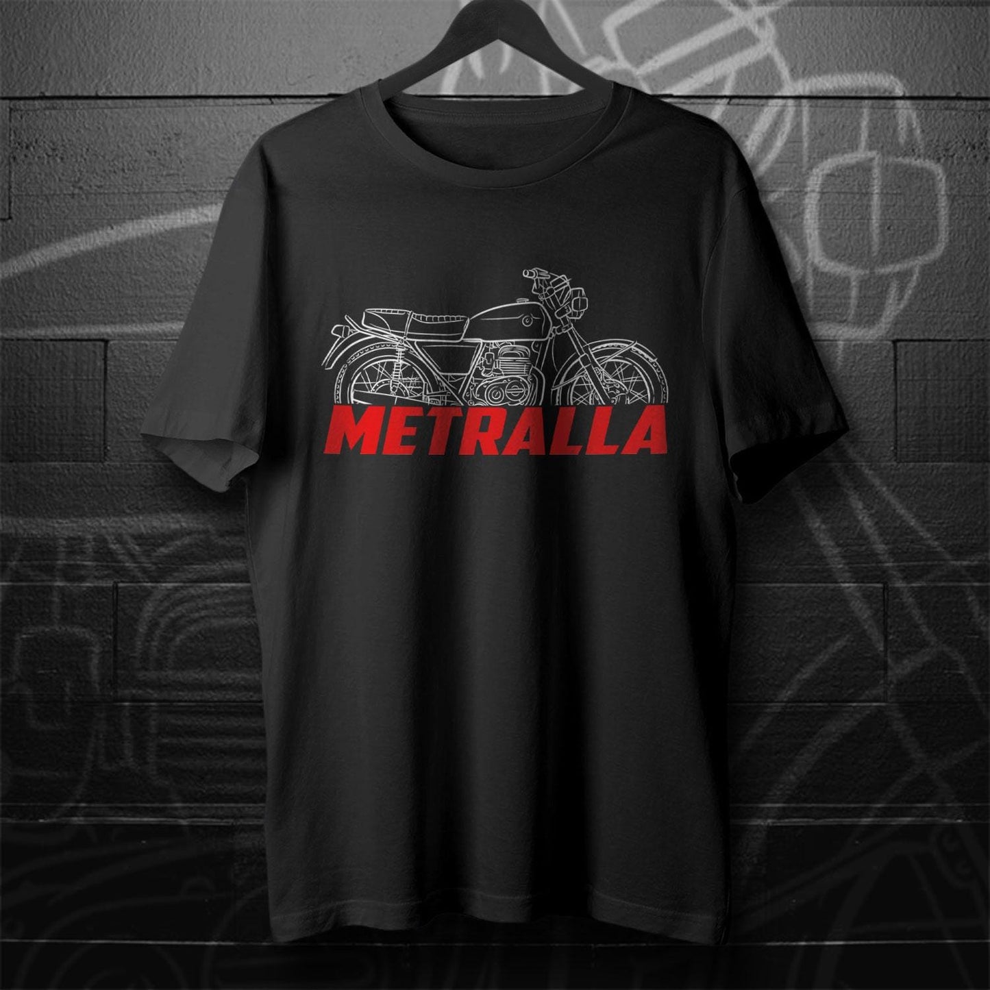 Bultaco Metralla GTS Inspired T-Shirt - Motorcycle Tee Shirt for Riders