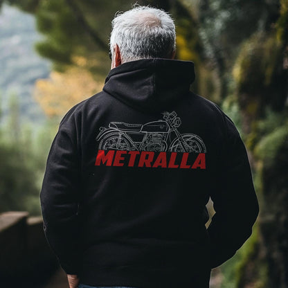 Bultaco Metralla GT 250 1975 - 1977 Inspired Hoodie - Motorcycle Sweatshirt for Riders