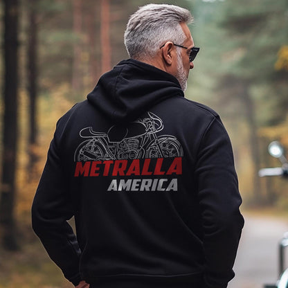 Bultaco Metralla 62 America 1962 - 1966 Inspired Hoodie - Motorcycle Sweatshirt for Riders
