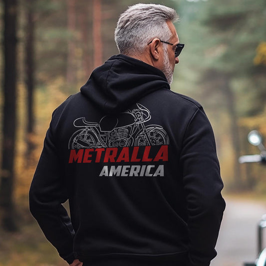 Bultaco Metralla 62 America 1962 - 1966 Inspired Hoodie - Motorcycle Sweatshirt for Riders
